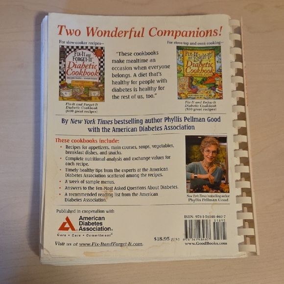 Diabetic Cookbook - Picture 2 of 6